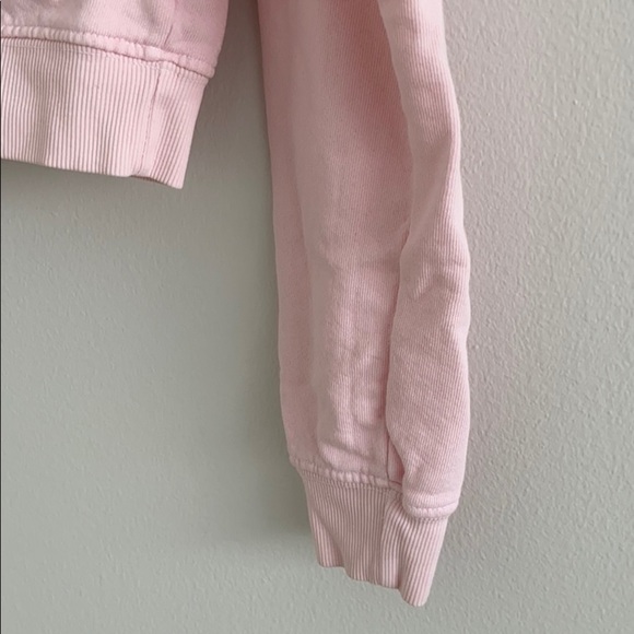 SOUL by Soulcycle Pink Cropped Crewneck Pullover Sweatshirt - Picture 5 of 12